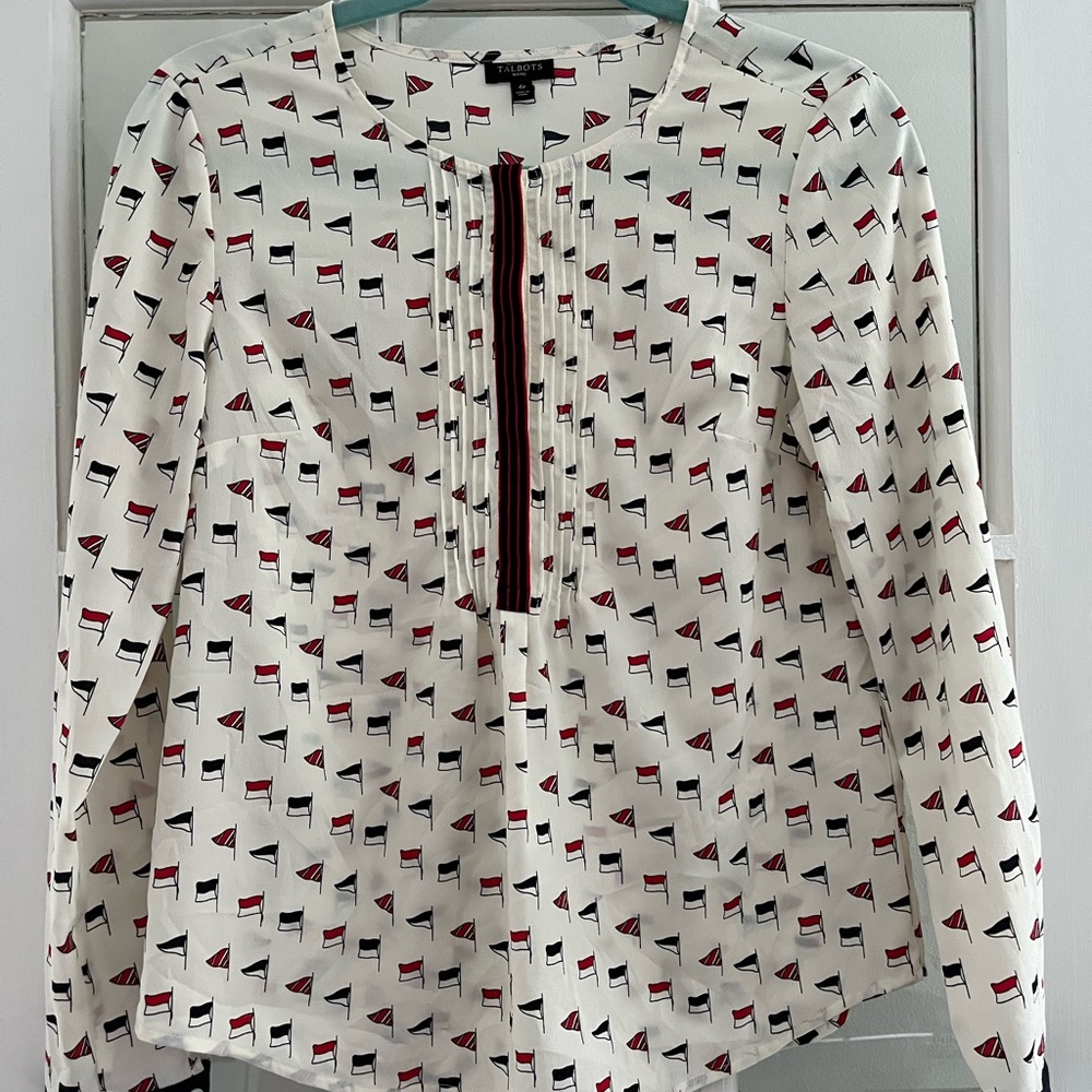 Talbot’s Nautical Blouse